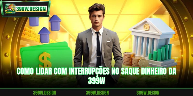 Como lidar com interrupções no saque dinheiro da 399W