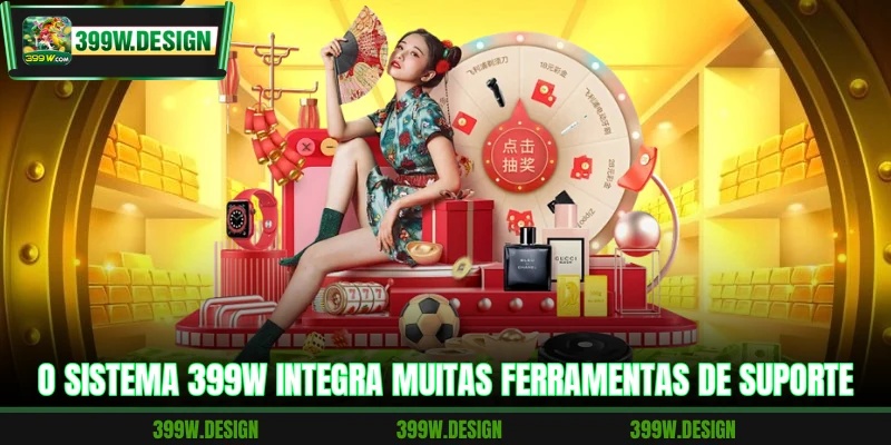 399W 16 O sistema 399W integra muitas ferramentas de suporte
